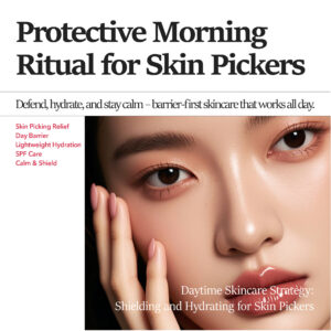 Read more about the article Daytime Skincare Strategy: Shielding and Hydrating for Skin Pickers